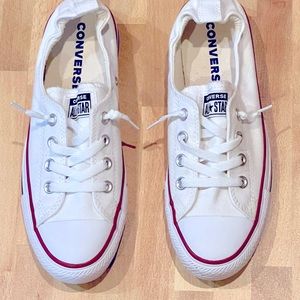 Women’s White Chuck Taylor All Star Shoreline Slip-On Sneaker